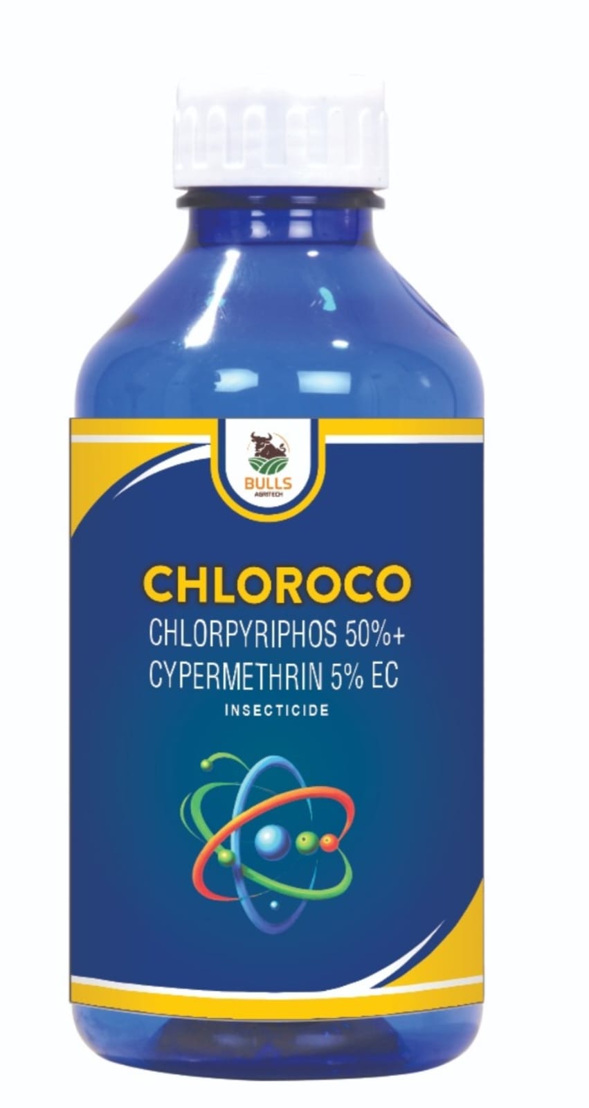 Cypermethrin 5% + Chlorpyriphos 50% EC